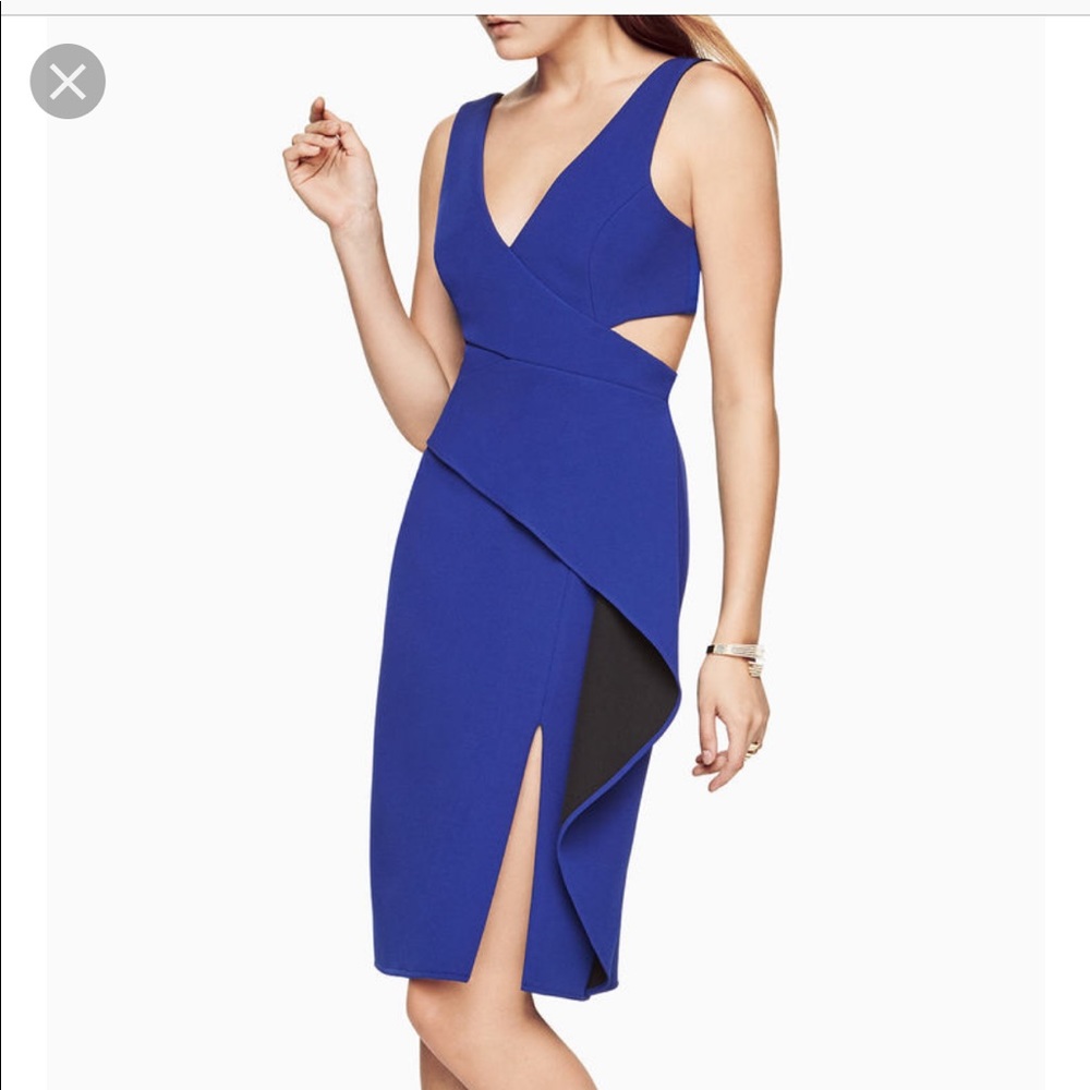 BCBG Riya peplum dress. Size 4
